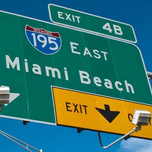 Delad transfer till Miami Beach
