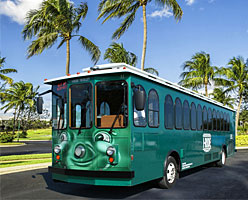 Trolley Bus i Orlando